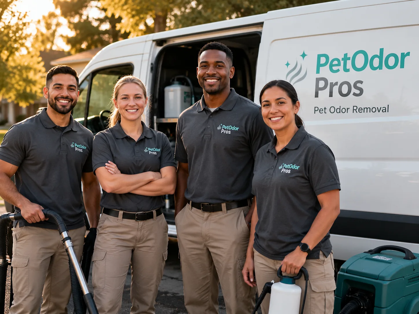 Pet Odor Removal team serving Amherst, OH